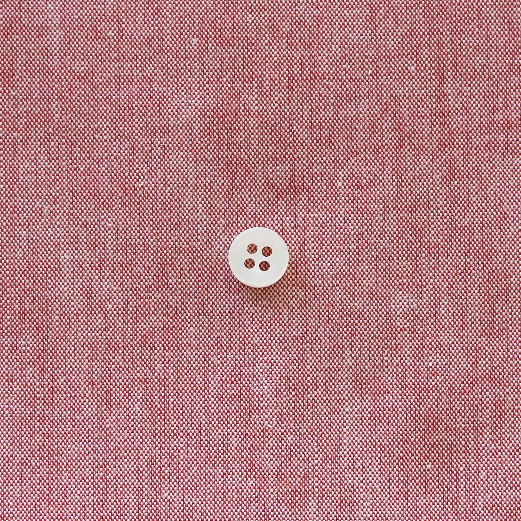 綿ポリ交織ソフトダンガリー#Aレッド