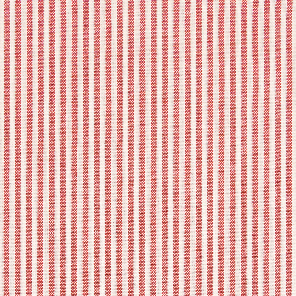 綿ポリ交織ソフトダンガリー1.5mmストライプ#Aレッド