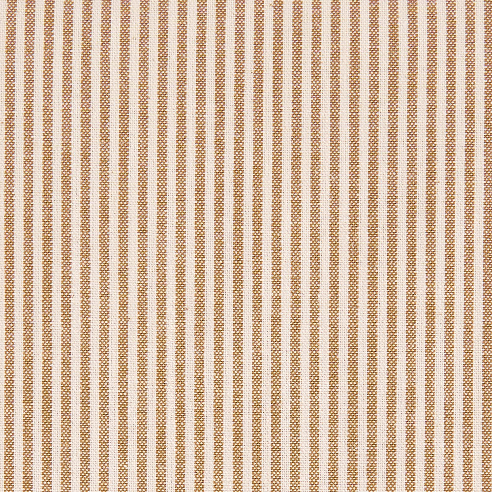 綿ポリ交織ソフトダンガリー1.5mmストライプ#Cカフェオレ