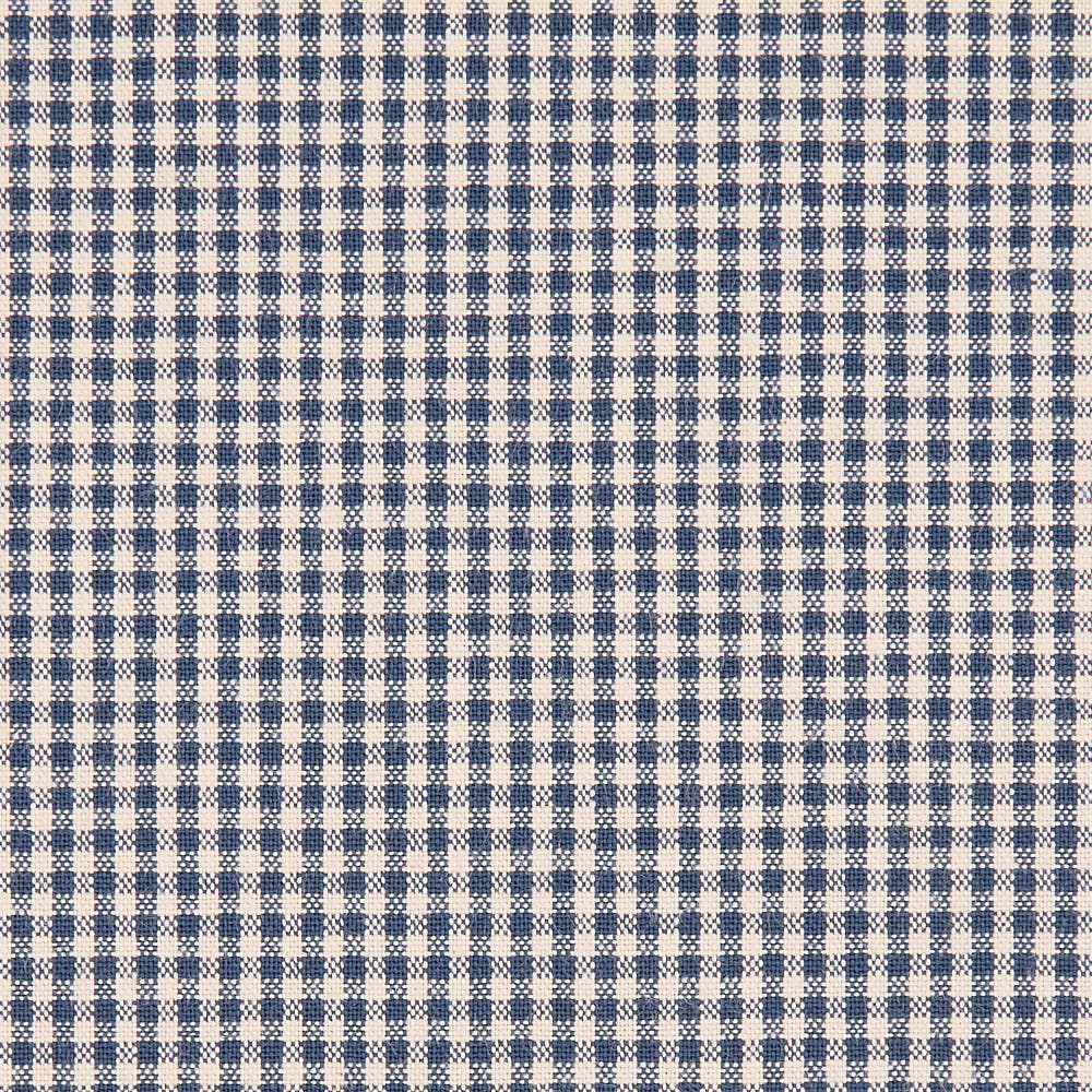 綿ポリ交織ソフトダンガリー1.5mmギンガムチェック#Bネイビー