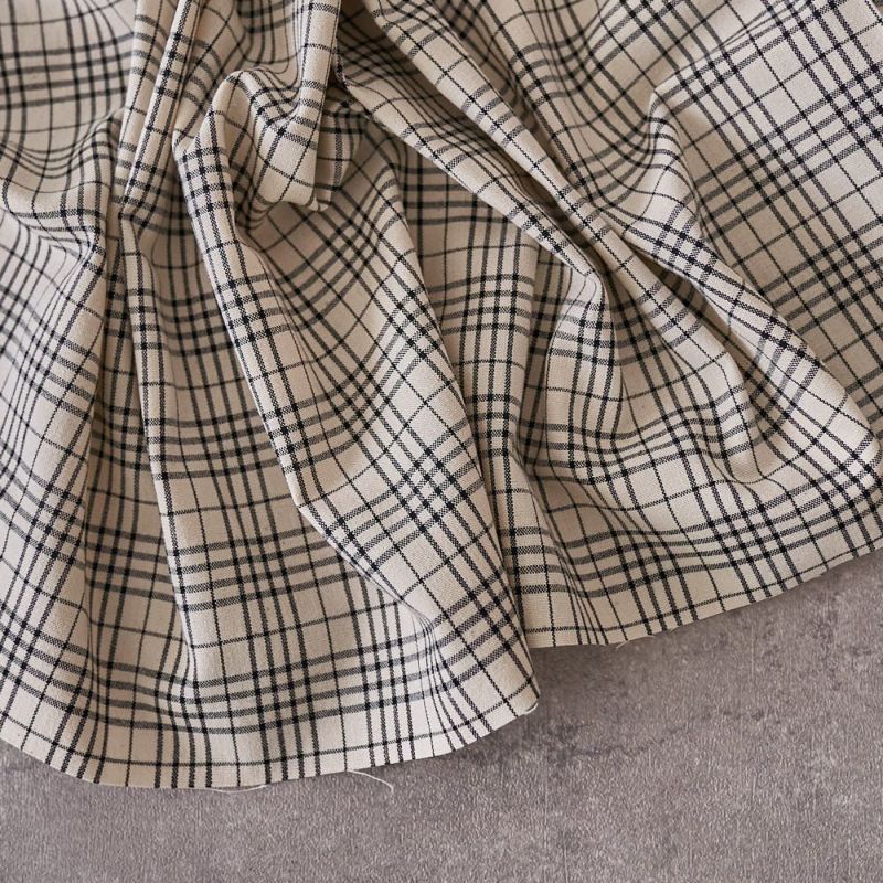 綿ポリ ソフトダンガリー オリジナルチェック