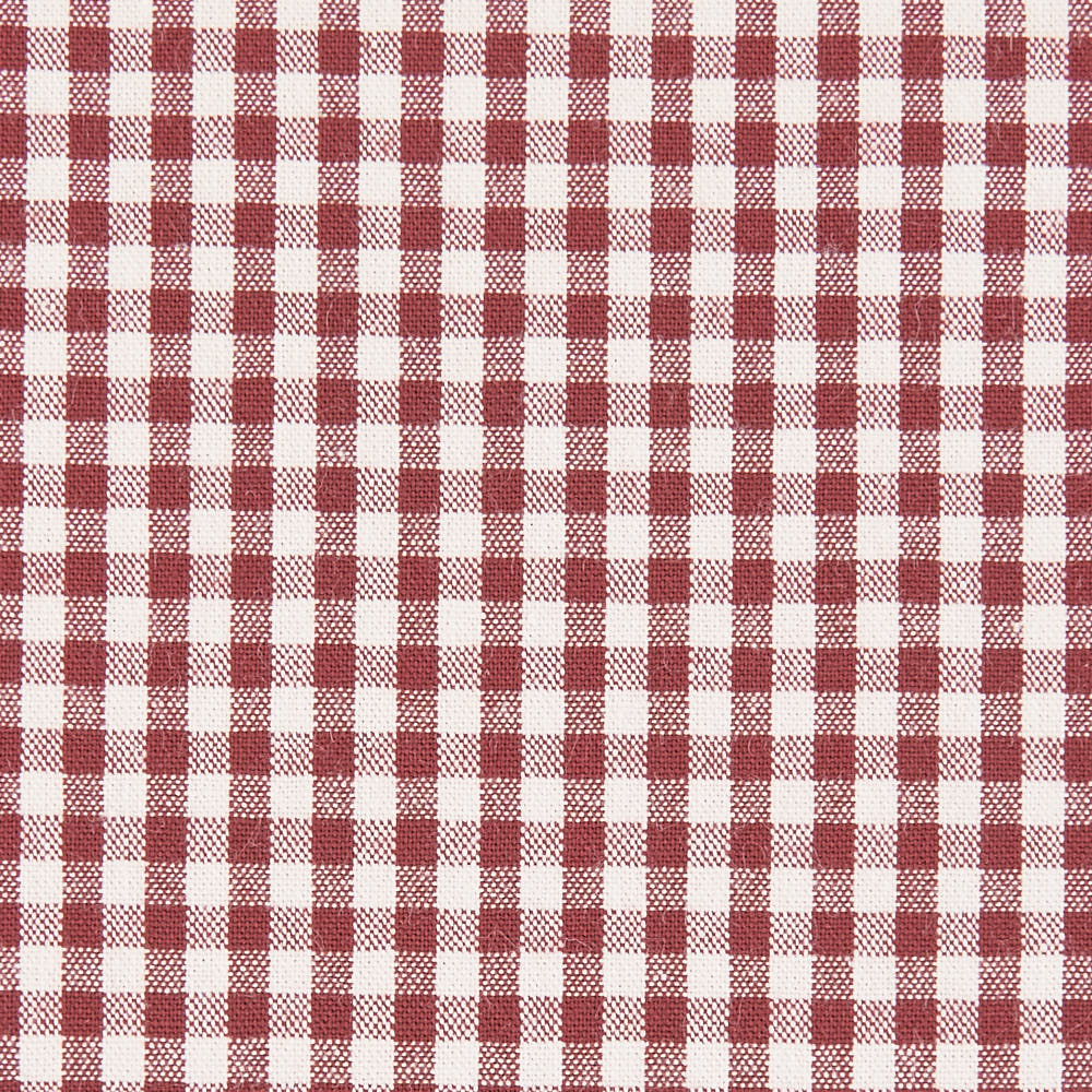 綿ポリ交織ソフトダンガリー3mmギンガムチェック#Gローズ