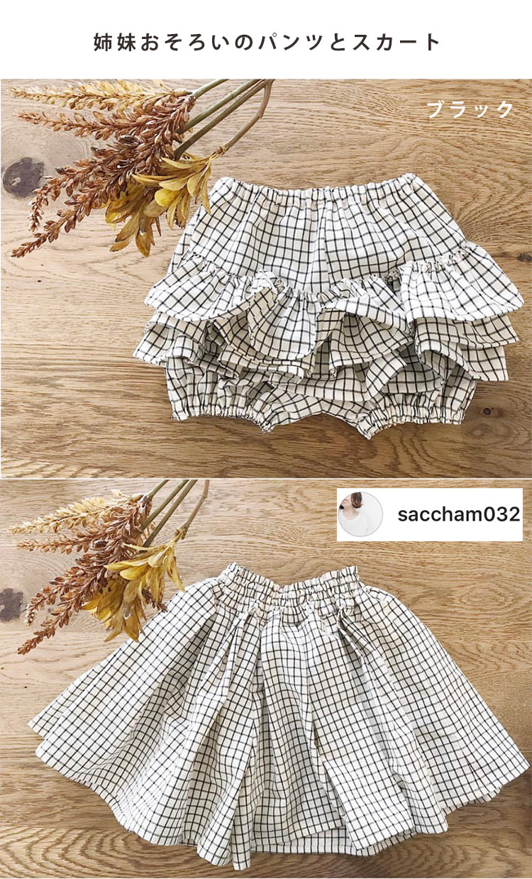 綿ポリ交織ソフトダンガリー　ウィンドウチェック