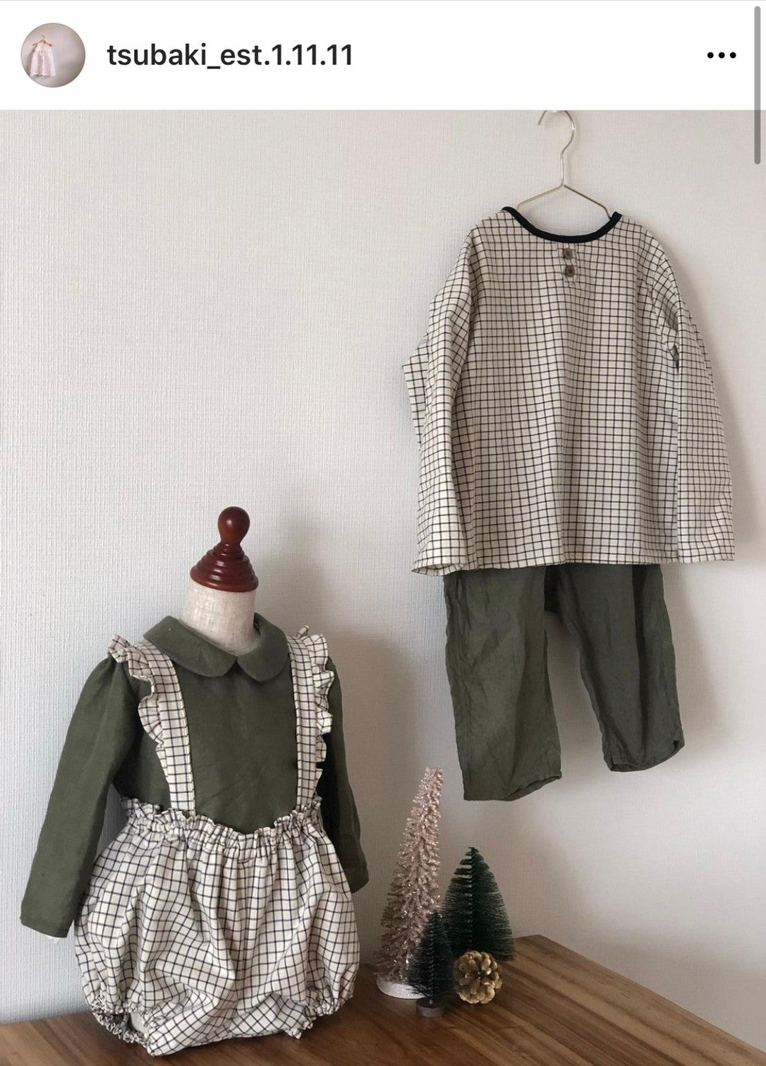 綿ポリ交織ソフトダンガリー　ウィンドウチェック