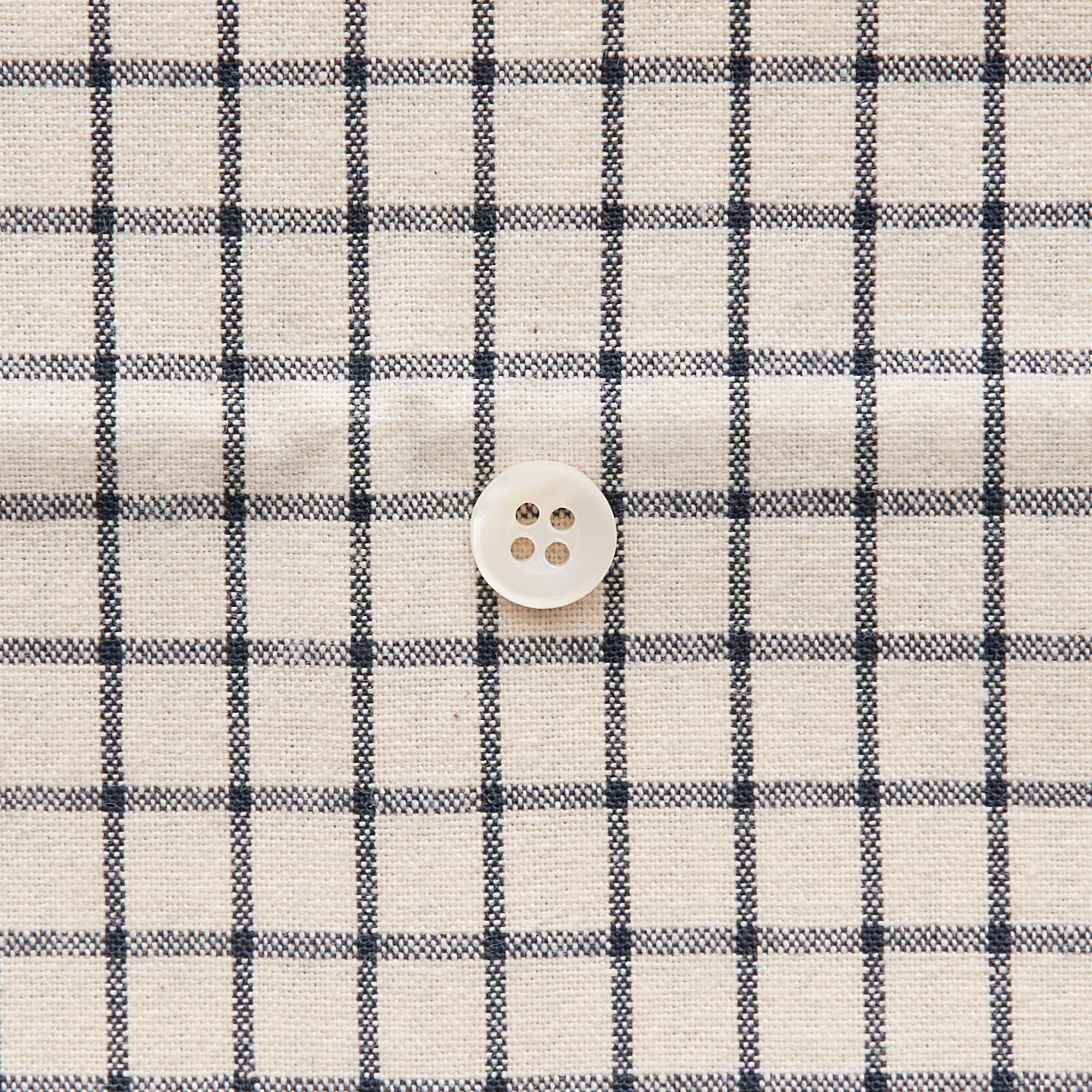 綿ポリ交織ソフトダンガリー#18ピンストライプ#B ネイビー