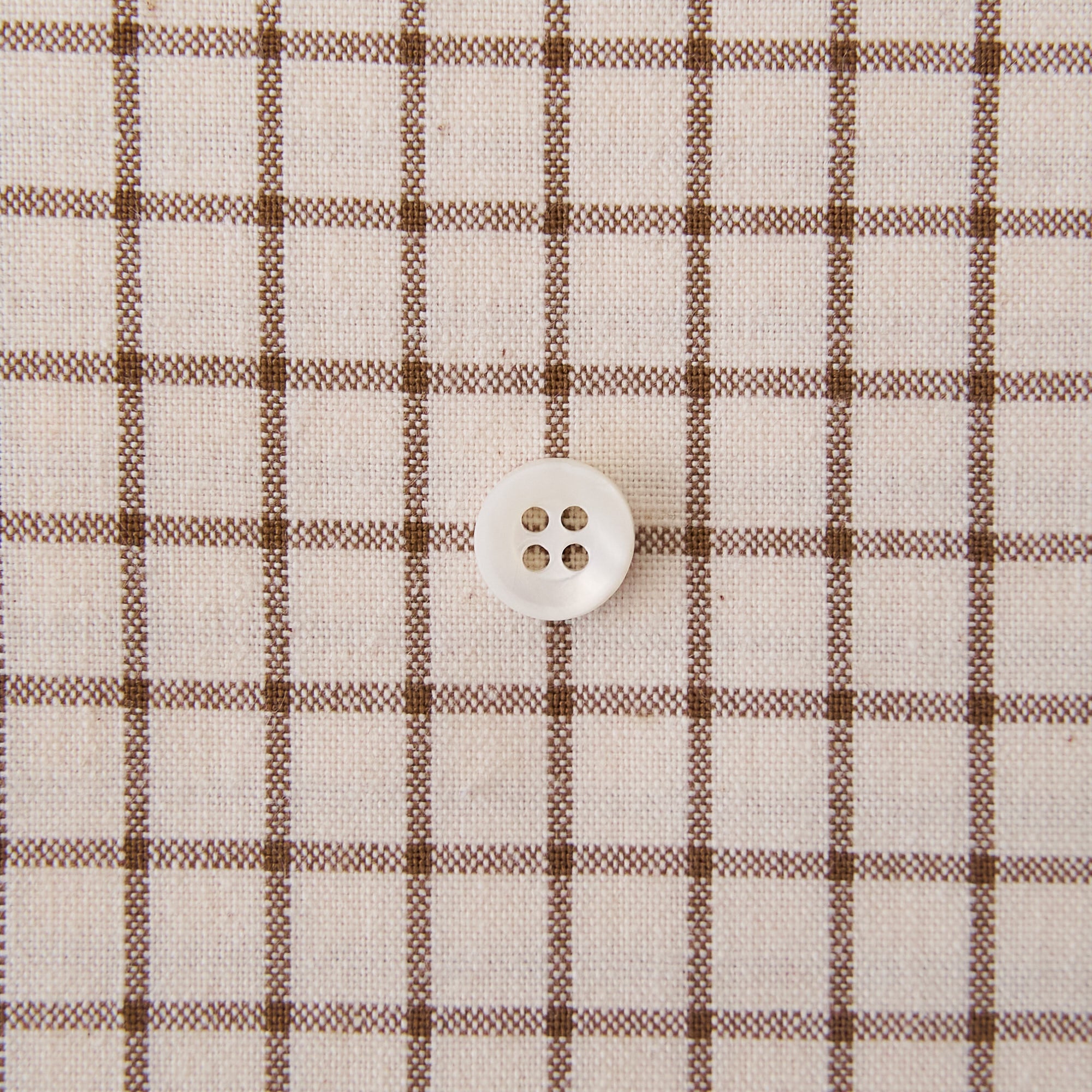 綿ポリ交織ソフトダンガリー　ウィンドウチェック