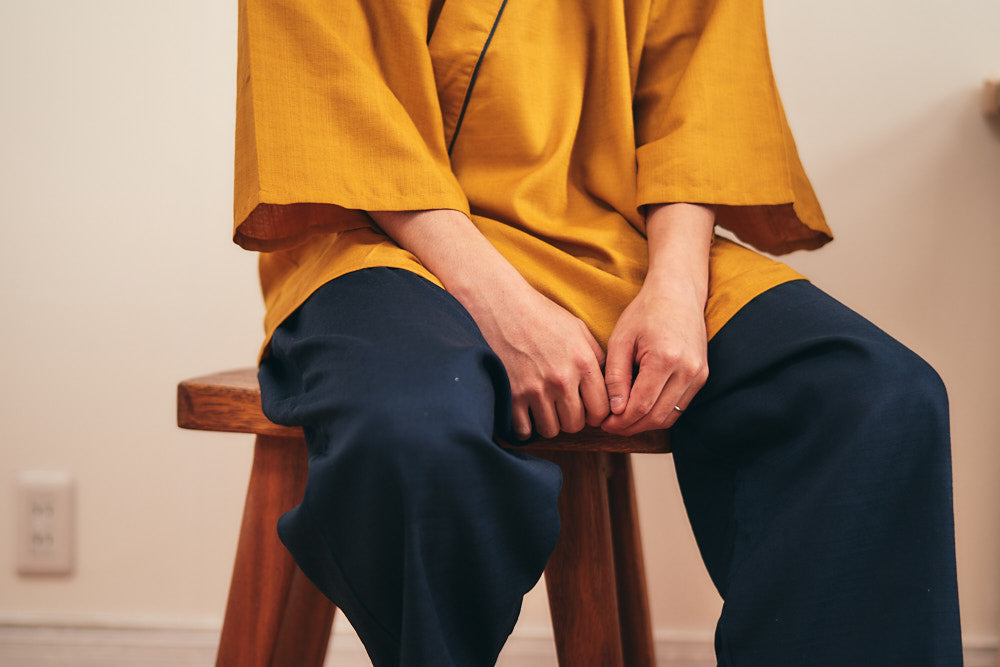 綿ポリバニラン#147 マスタード