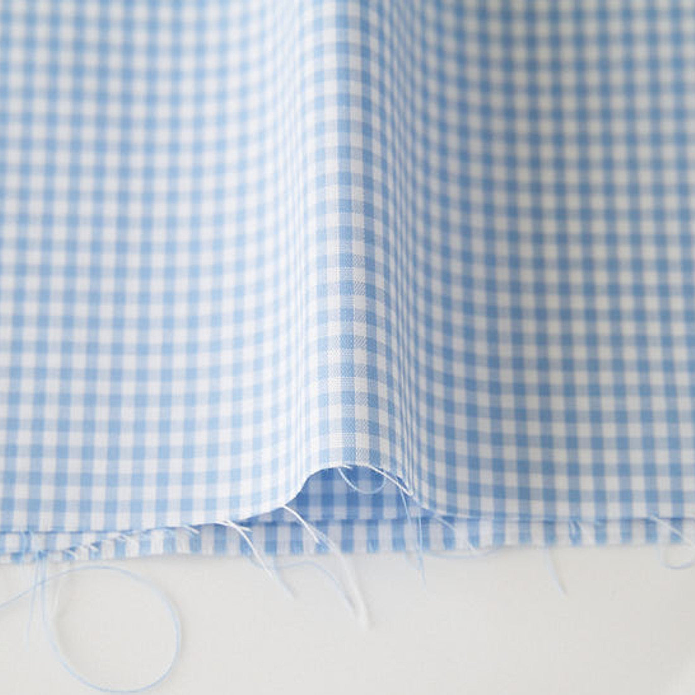 綿ポリ混紡ライトウェザー ギンガムチェック