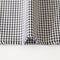 綿ポリ混紡ライトウェザー1.5mmギンガムチェック#Gブラック