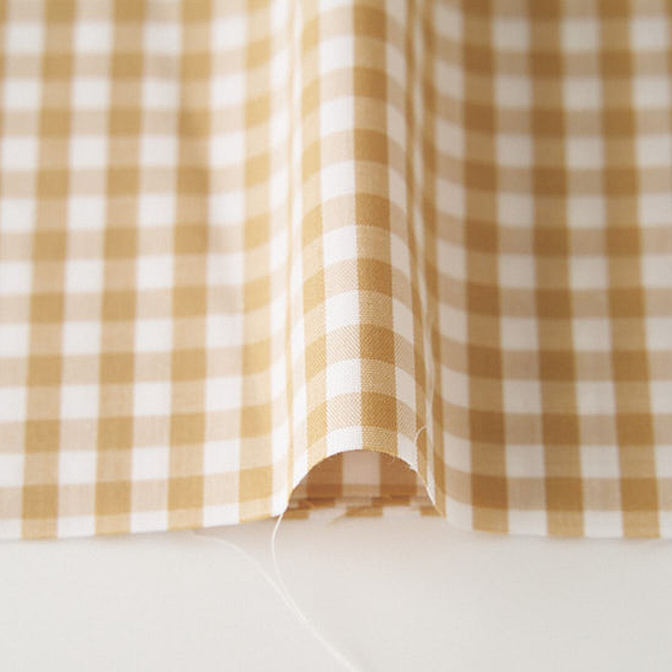 綿ポリ混紡ライトウェザー ギンガムチェック