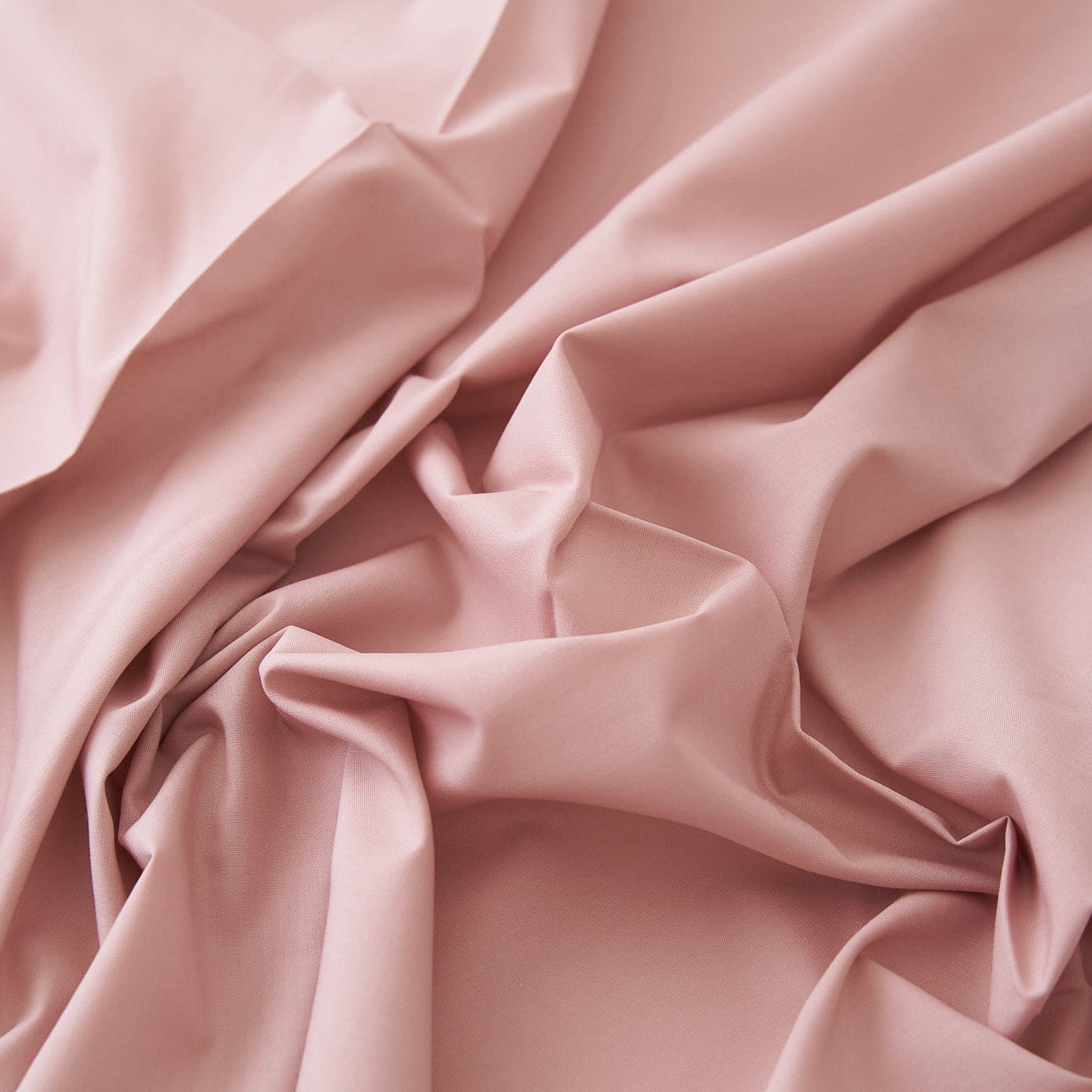 綿ポリ混紡ハーフダンガリー無地#302 スモークピンク