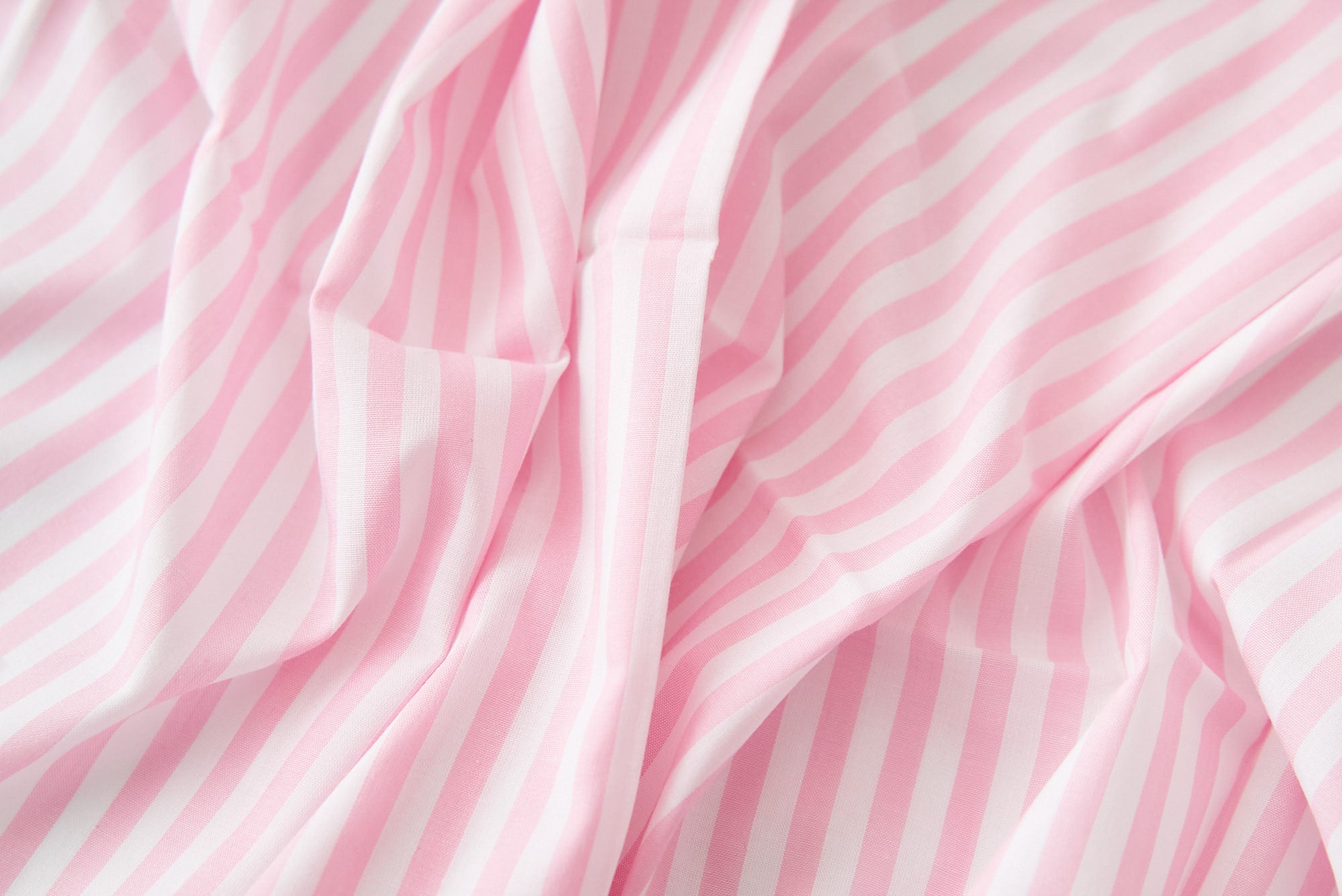 綿ポリ ハーフダンガリー ストライプ