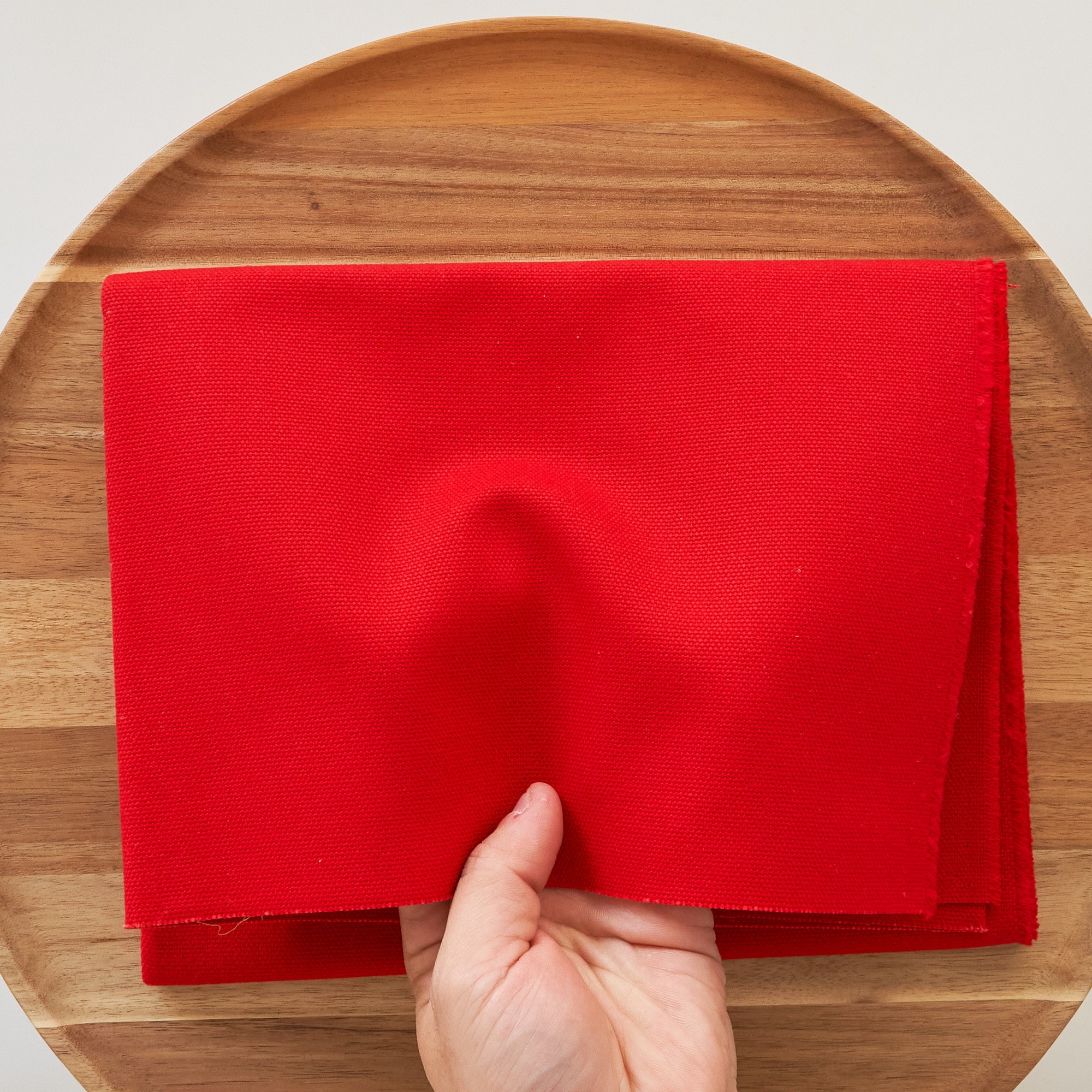 8号帆布#6レッド