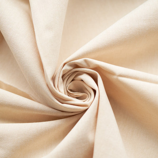 綿ポリ交織ソフトダンガリー#Cペールイエロー