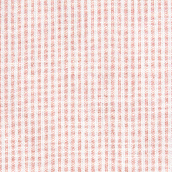 綿ポリ交織ソフトダンガリー1.5mmストライプ#Aサーモンピンク