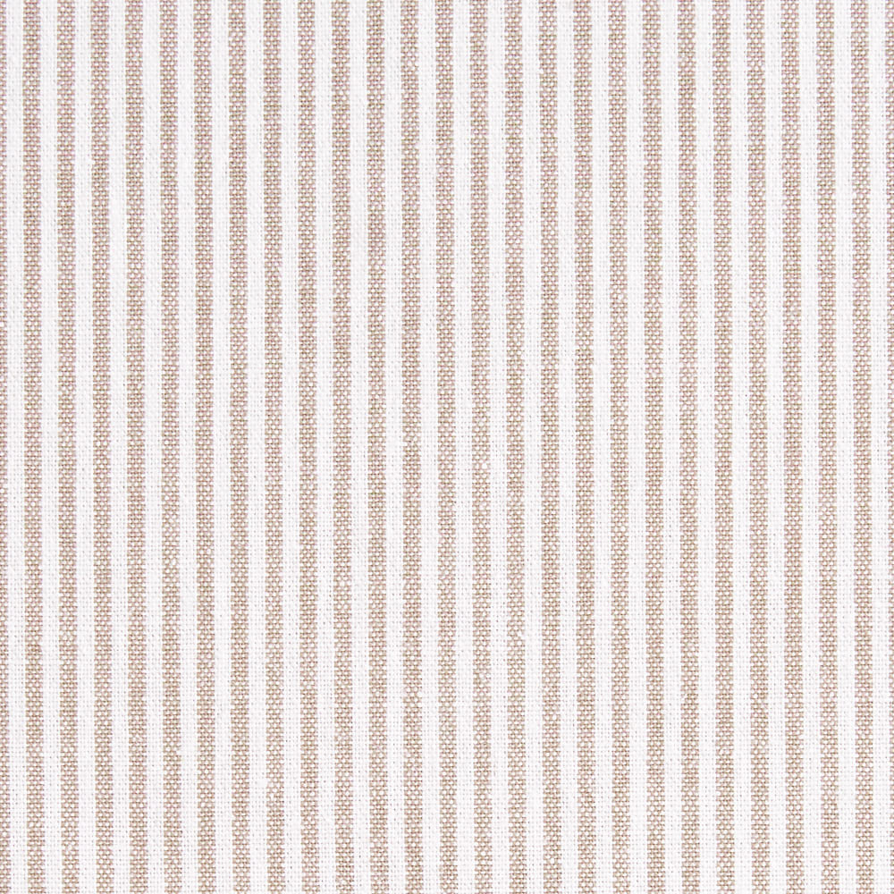 綿ポリ交織ソフトダンガリー1.5mmストライプ#アイボリー