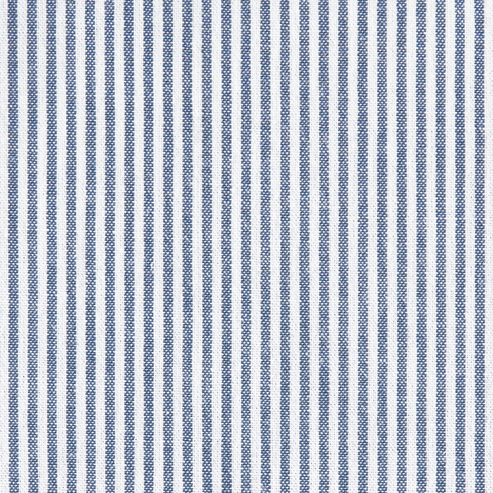 綿ポリ交織ソフトダンガリー1.5mmストライプ#ネイビー