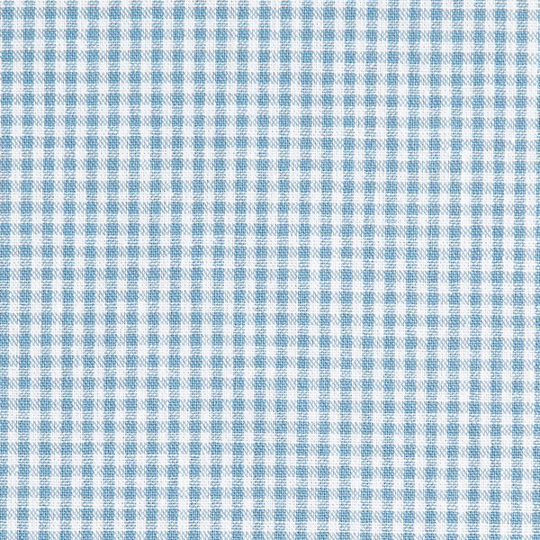 綿ポリ交織ソフトダンガリー1.5mmギンガムチェック#Bみずいろ