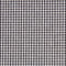綿ポリ交織ソフトダンガリー1.5mmギンガムチェック#ブラック