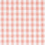 綿ポリ交織ソフトダンガリー5mmギンガムチェック#Aサーモンピンク