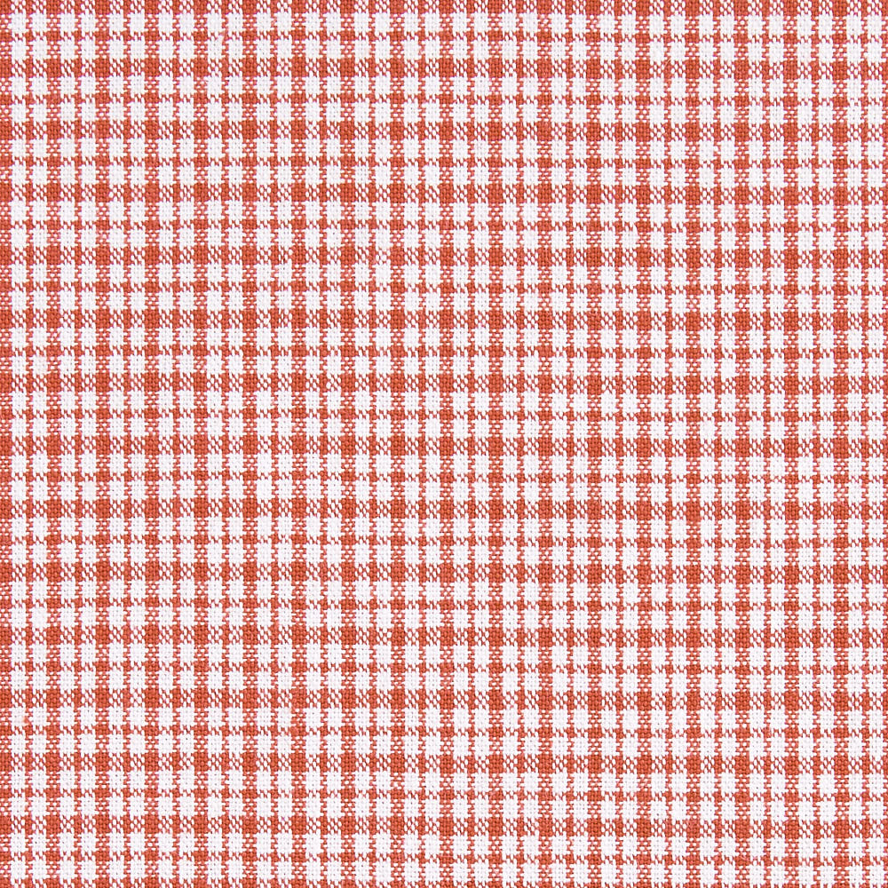 綿ポリ交織ソフトダンガリーNo.19チェック#レッド