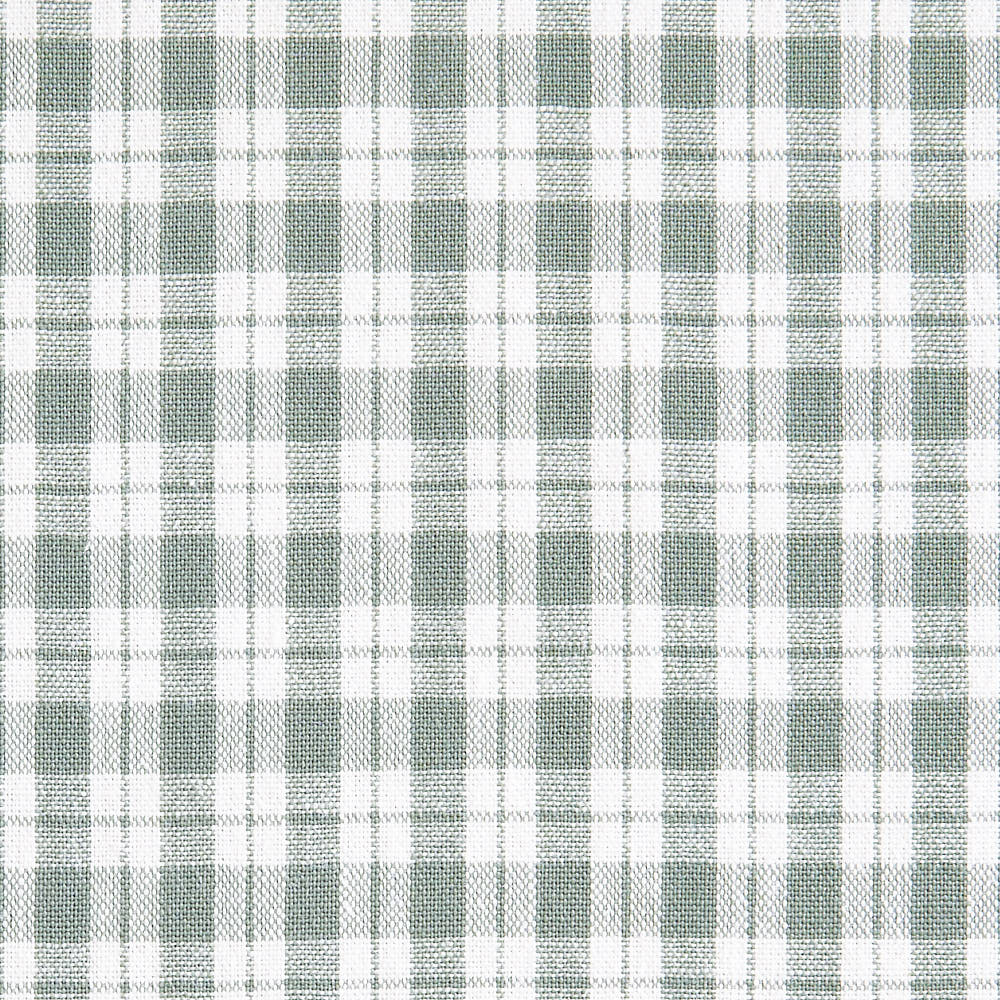 綿ポリ交織ソフトダンガリーNo.23チェック#Dモスグリーン