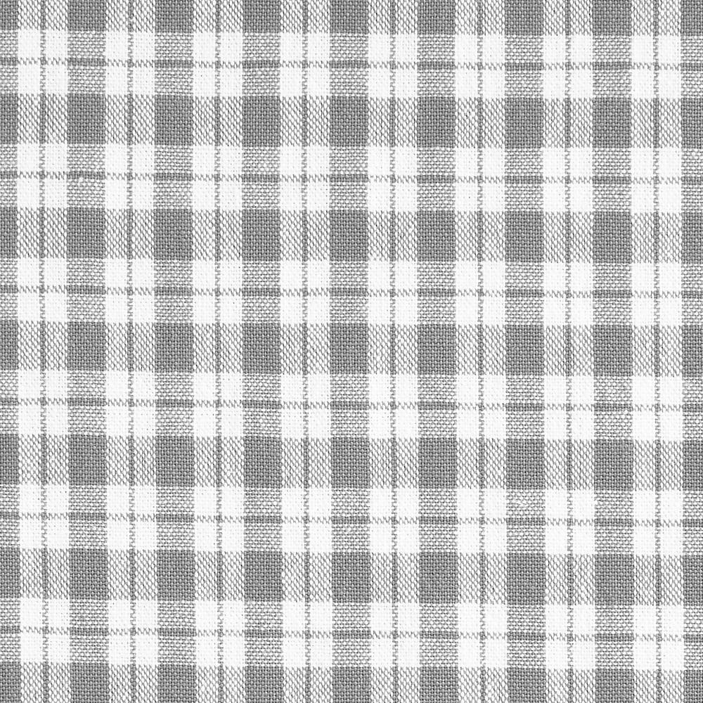 綿ポリ交織ソフトダンガリーNo.23チェック#グレー