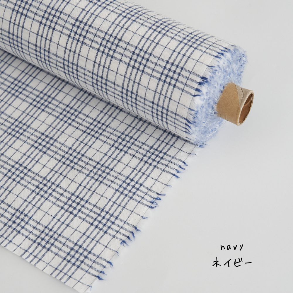綿ポリ ソフトダンガリー オリジナルチェック