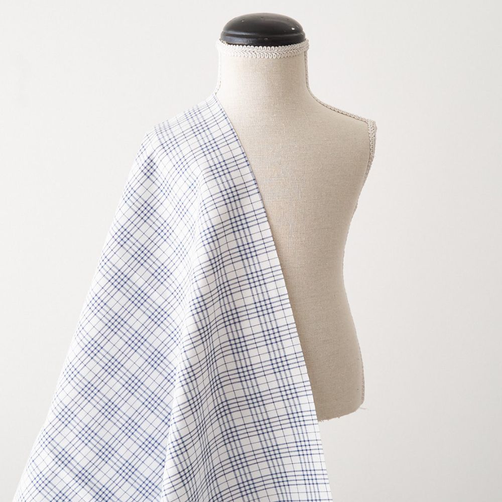 綿ポリ ソフトダンガリー オリジナルチェック