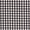綿ポリ交織ソフトダンガリー3mmギンガムチェック#ブラック