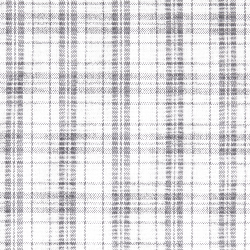 綿ポリ交織ソフトダンガリーNo.28チェック#グレー