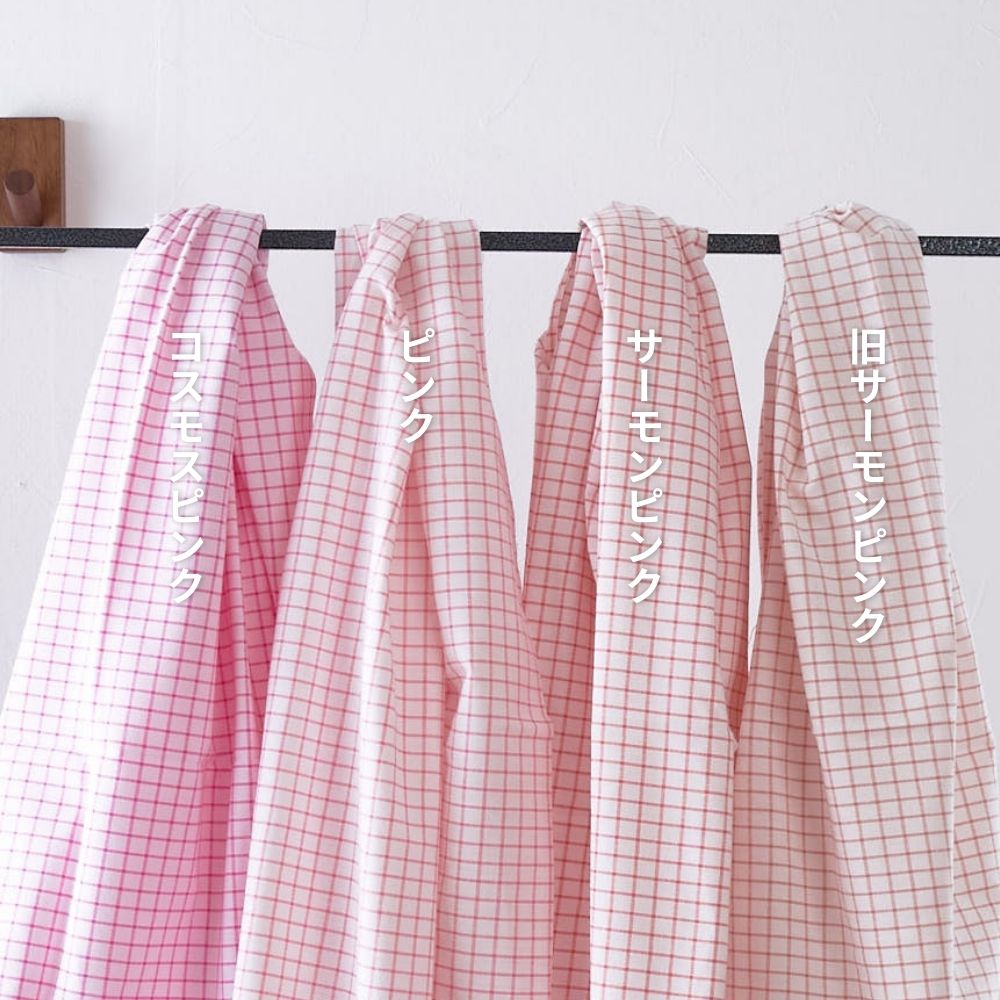 綿ポリ ソフトダンガリー ウィンドウチェック