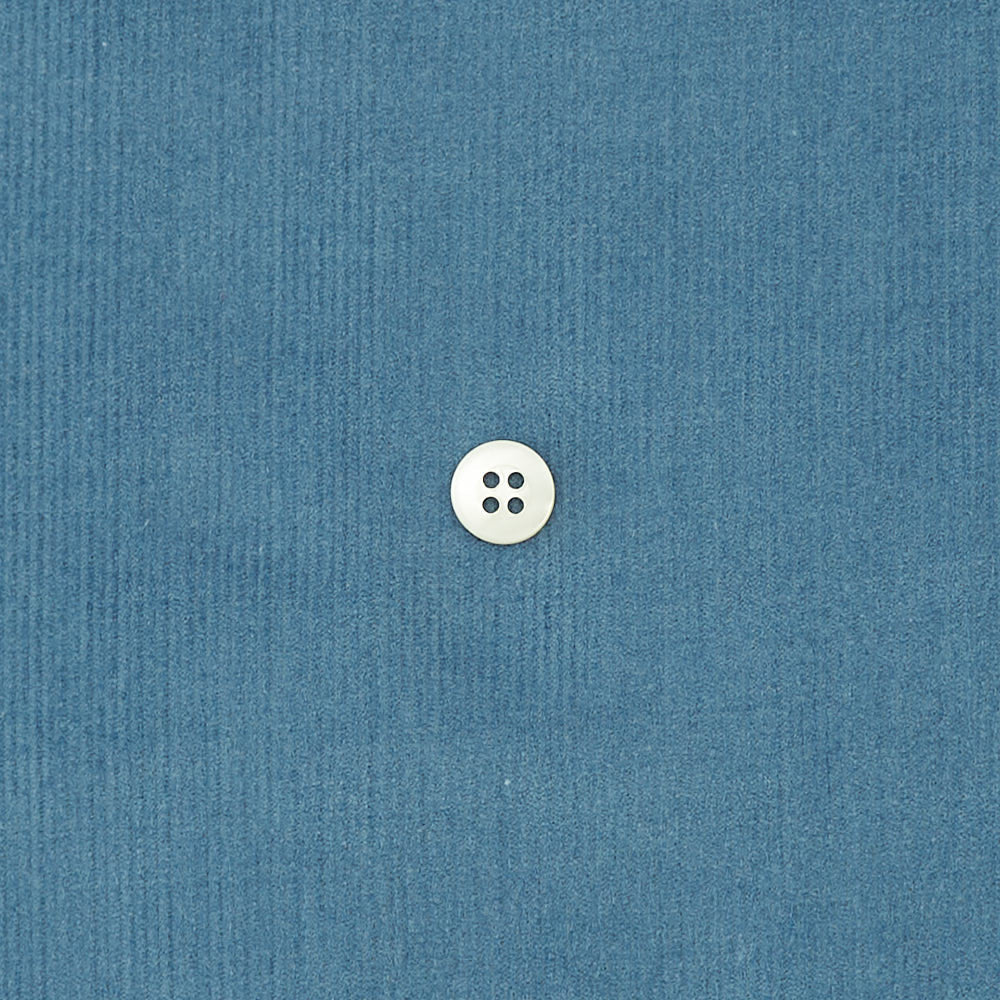 コットン21Wシャツコーデュロイ#54 ホライズンブルー