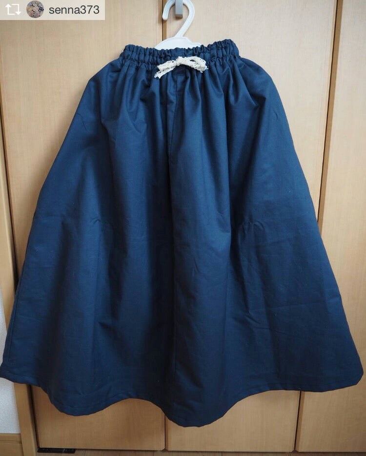 藍染風 綿ポリダンガリー 全柄サンプル 20cm×25cm 交織 平織【商用可能】