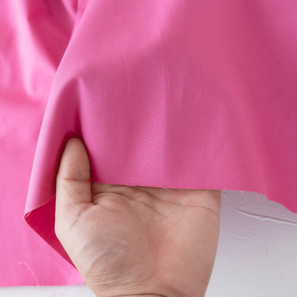 オリジナルコットンツイル#14ロータスピンク