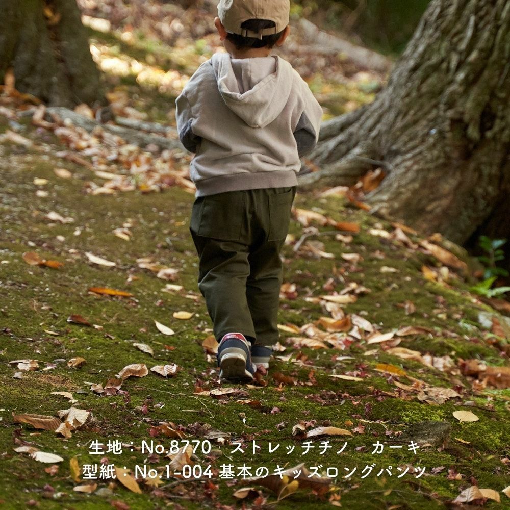 コッ トン ストレッチ チノ#22カーキ