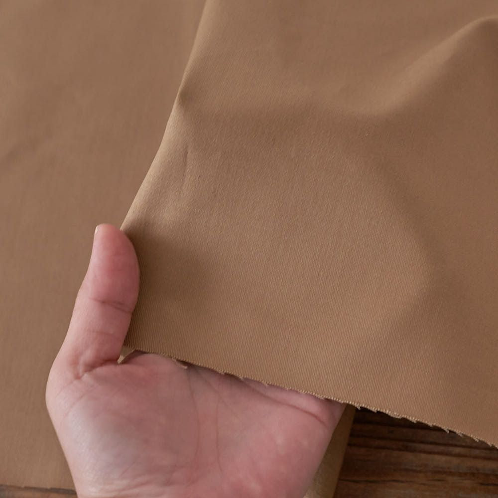 コッ トン ストレッチ チノ#4ビスケット