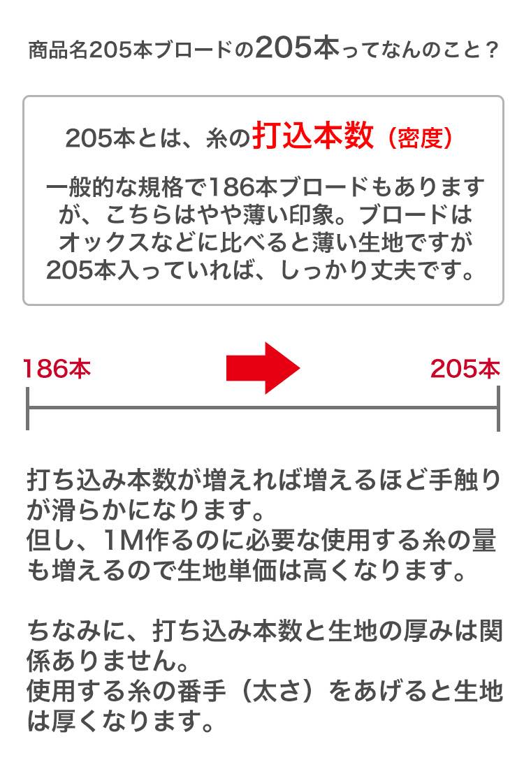 コットンブロード ドット