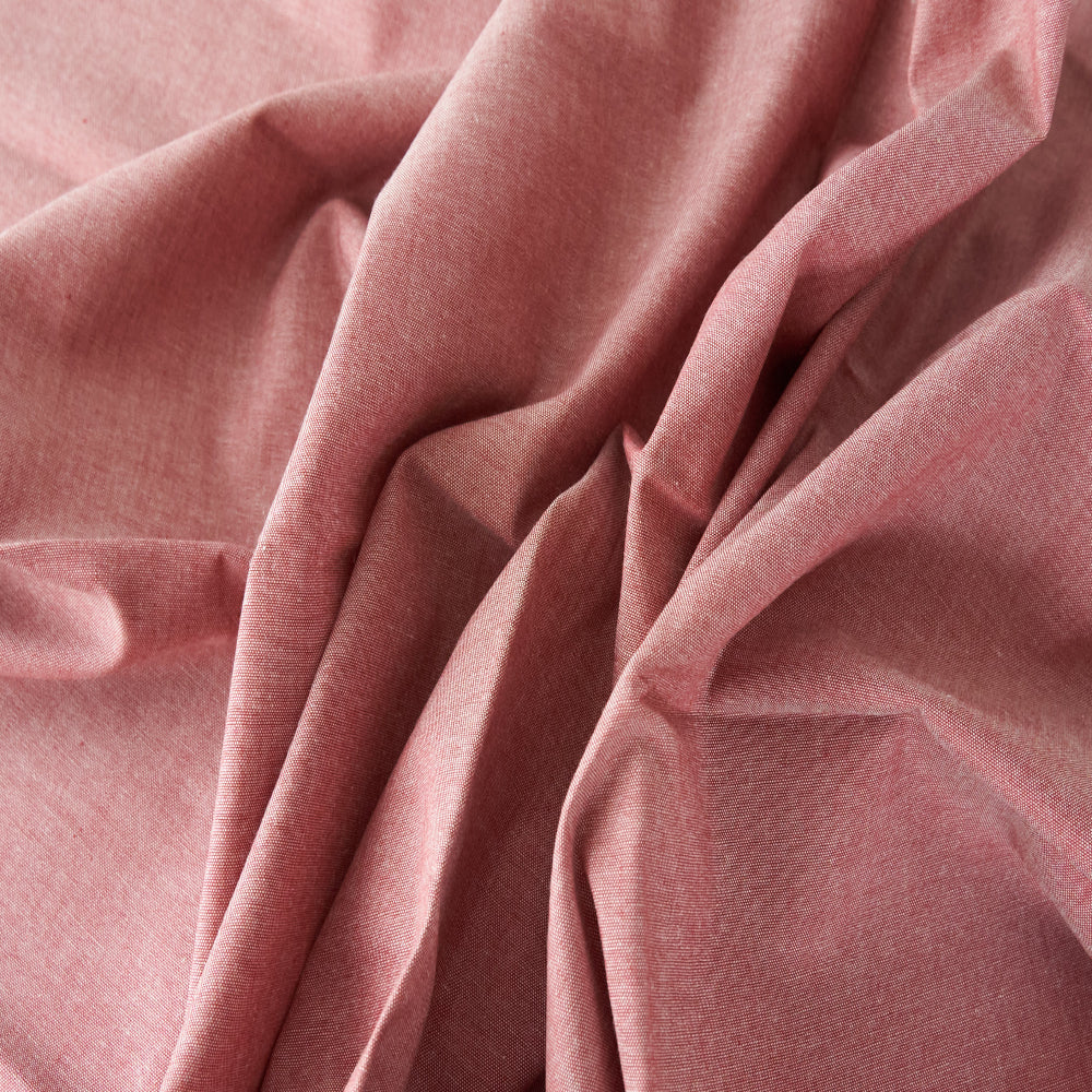 コットンダンガリー無地#Aレッド