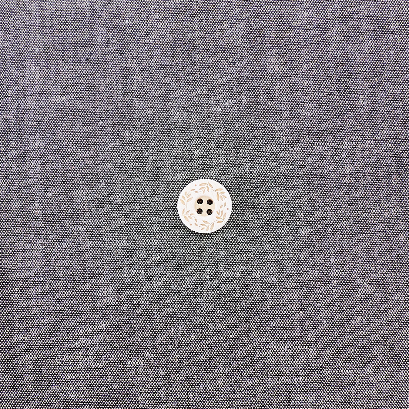 コットンダンガリー無地#Fダークグレー