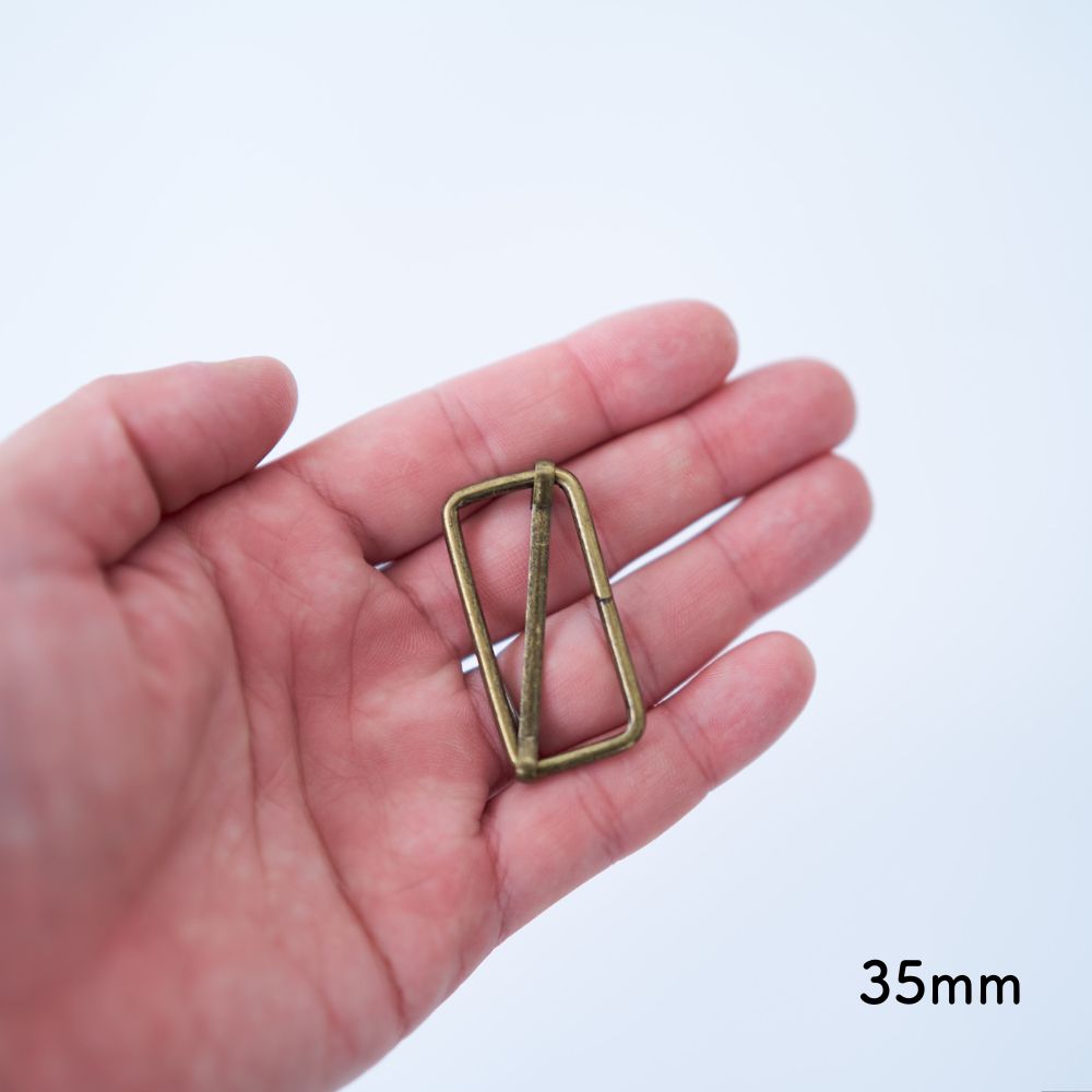 金属 移動カン 25mm/35mm アンティークゴールド 1個入