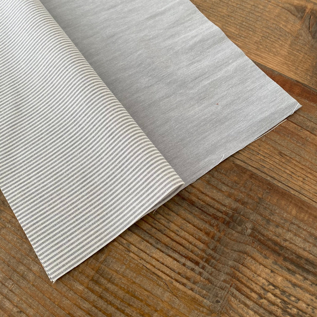 無地、1.5mm3mm5mm12mm/ギンガムストライプサンプル タテ約20cm×ヨコ約25cm グレー 9枚セット