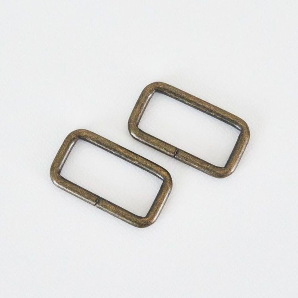 金属角カン25mmアンティークゴールド2個入【商用利用可】