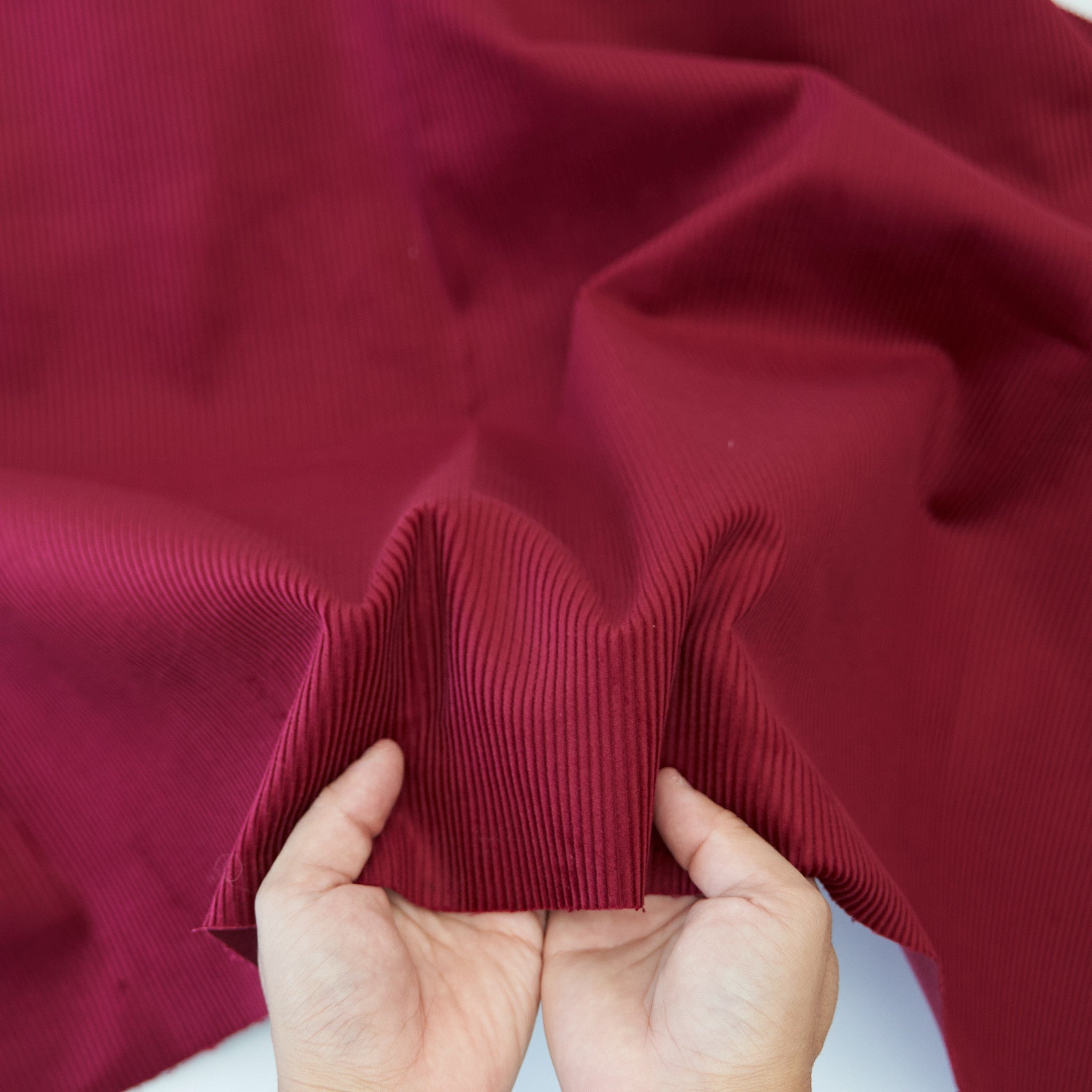 コットン 8W コーデュロイ #bdr ワインレッド
