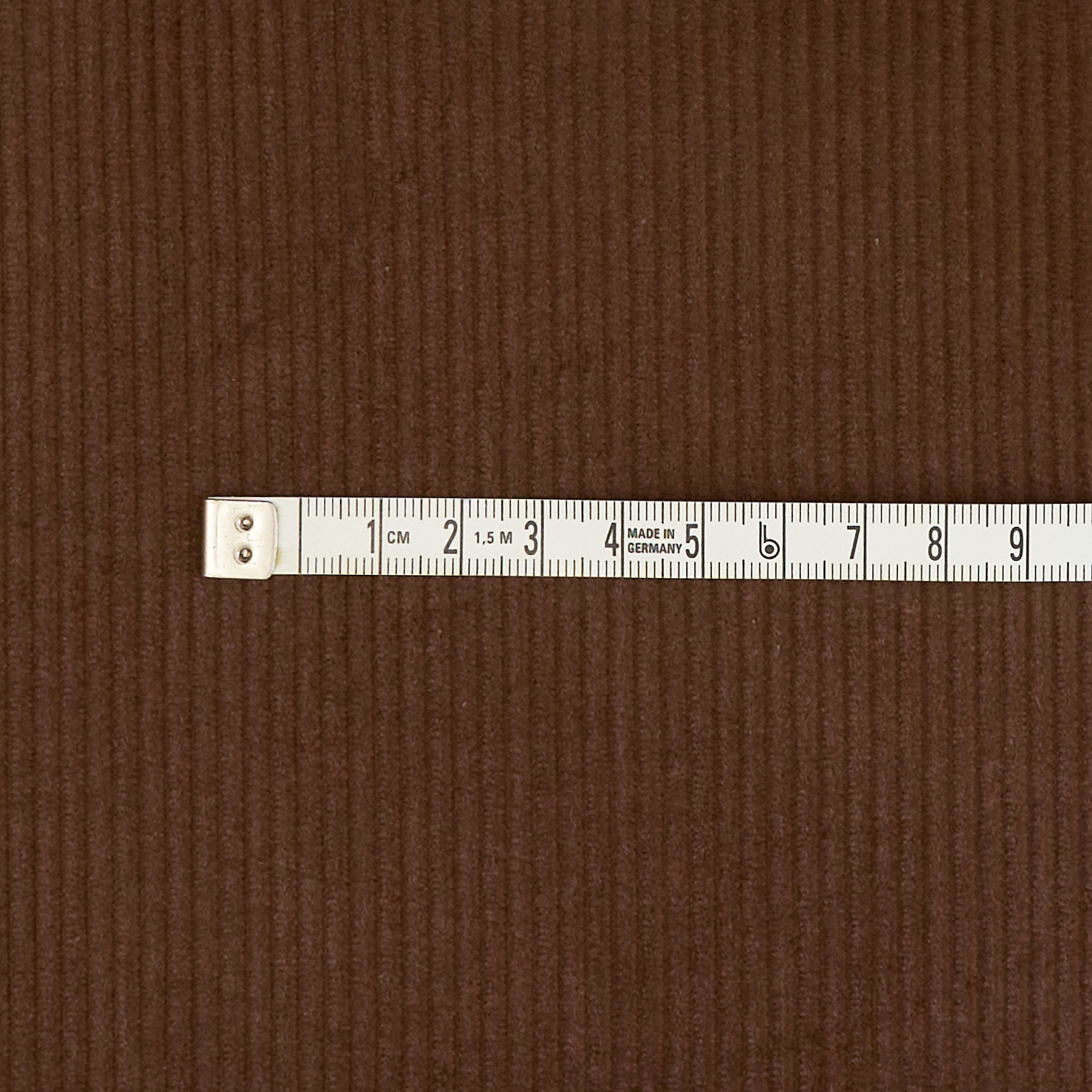 コットン 8W コーデュロイ #br チョコ