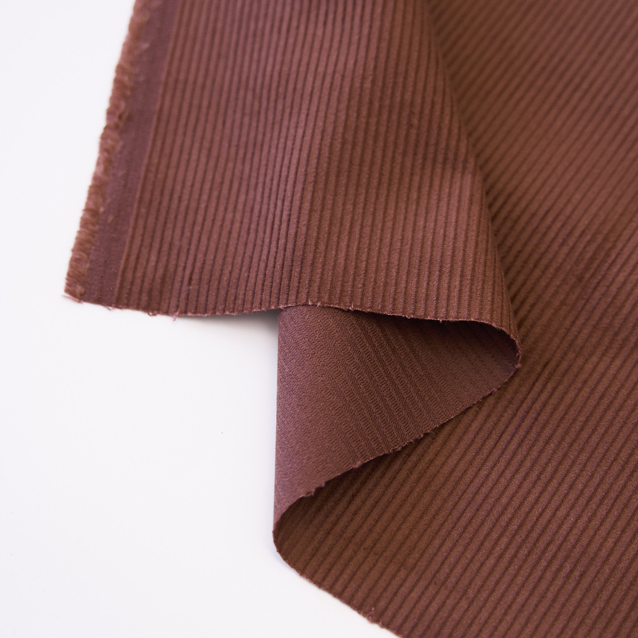 コットン 8W コーデュロイ #br チョコ