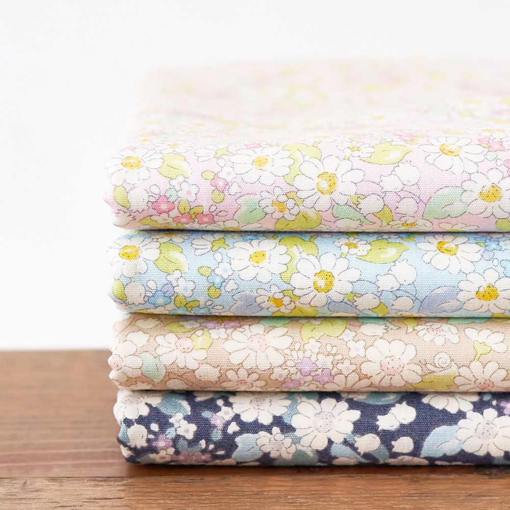 コットンブロード 花柄プリント