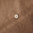 生地布無地ストレッチまるでリネンなリネンポリブラウン50cm単位繋げてカット124cm幅0.45mm厚【商用可能】