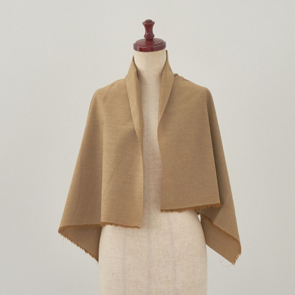 綿ポリダンガリー イエローオーカー 画像8