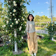 綿ポリダンガリー イエローオーカー パンツ作品例 Instagram投稿画像 DYRmumhkT1I 1/2